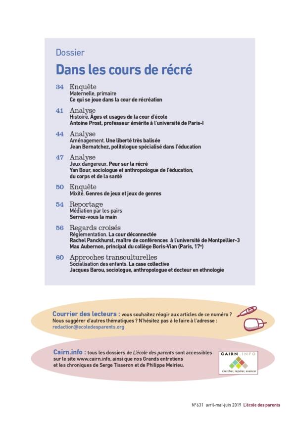 L'école des parents n°631 - avril-mai-juin 2019 – Image 3