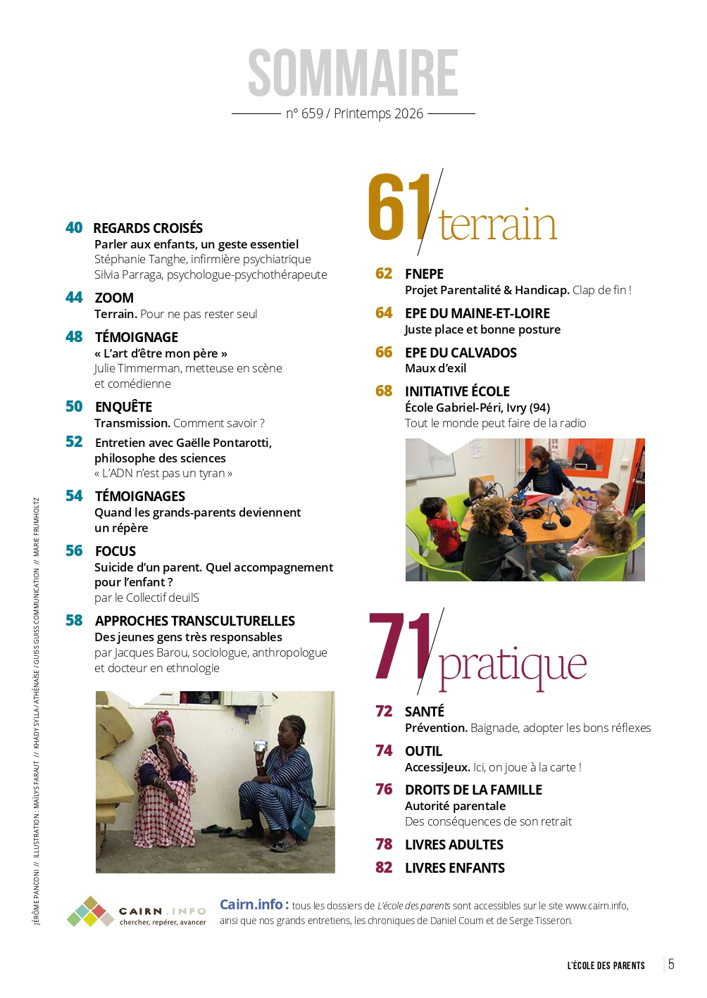 L'école des parents n°659 - Printemps 2026 – Image 3